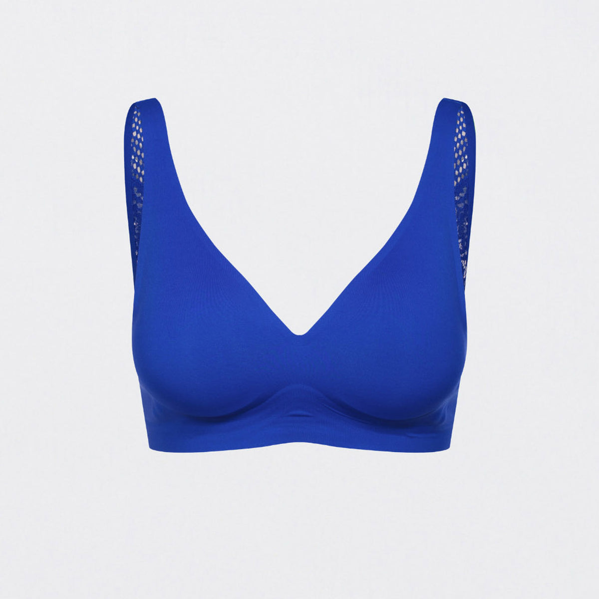 Biustonosz push-up Comfort z koronką