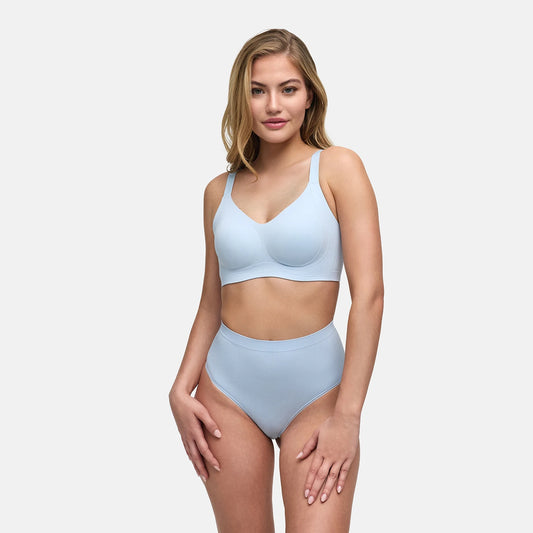 Bezszwowy biustonosz push-up Compact