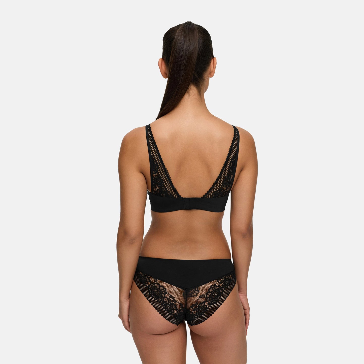 Reggiseno push-up comfort con pizzo