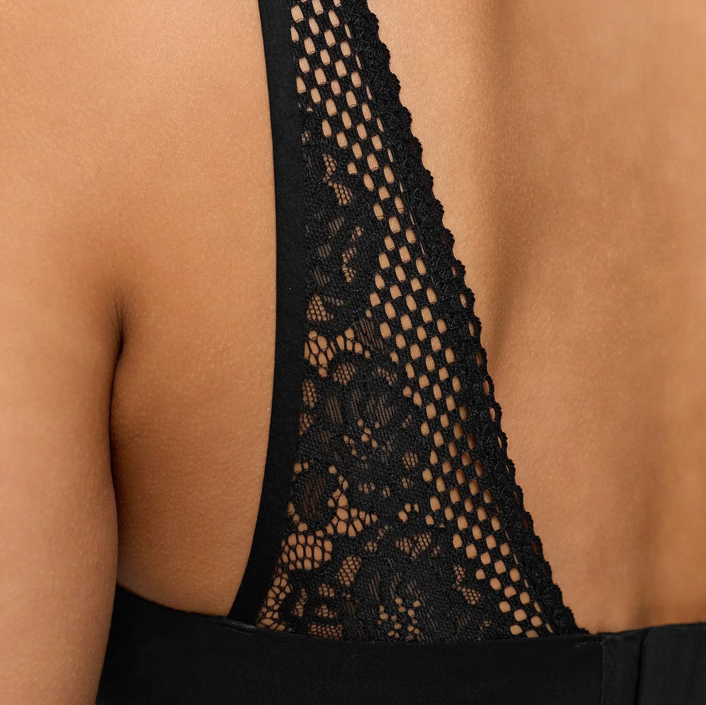 Reggiseno push-up comfort con pizzo