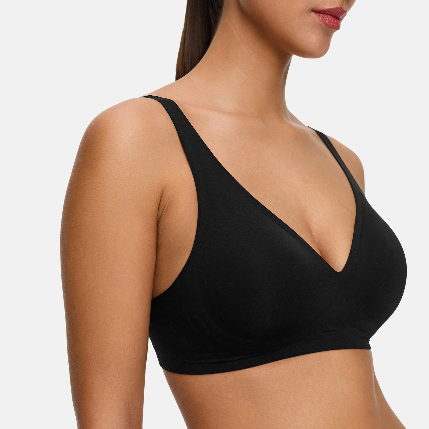 Reggiseno push-up comfort con pizzo