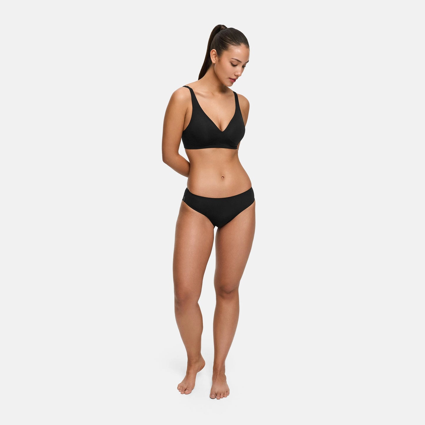 Reggiseno push-up comfort con pizzo