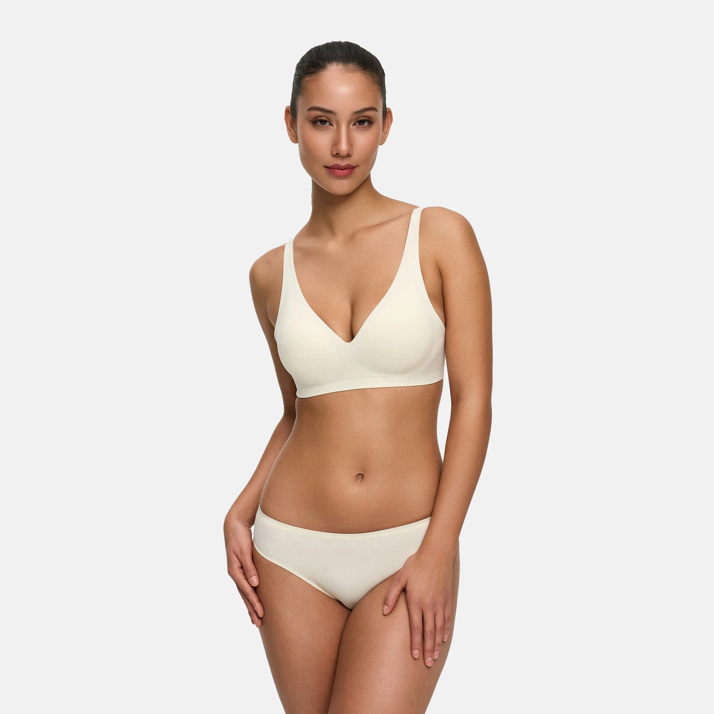 Reggiseno push-up comfort con pizzo