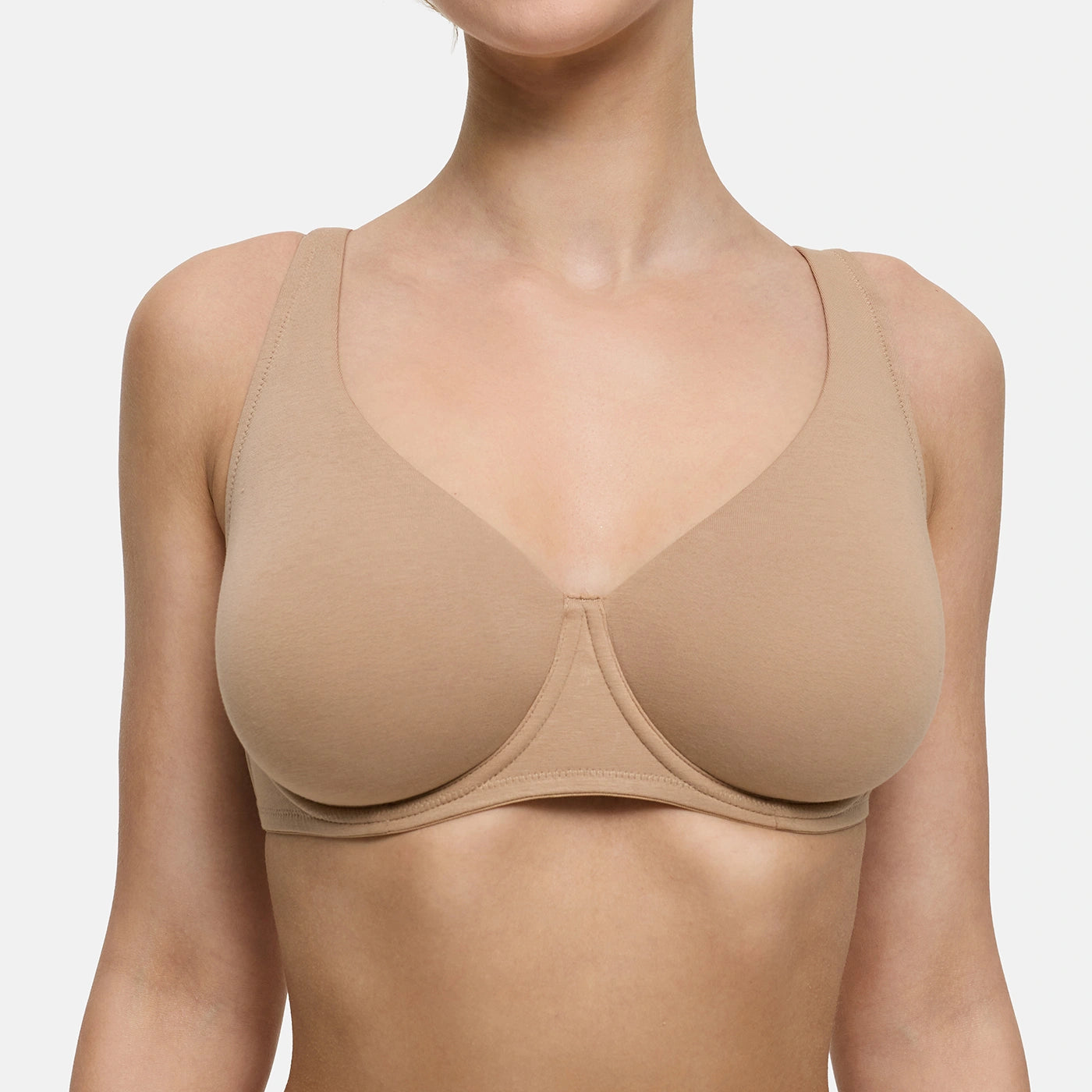 Reggiseno con ferretto in cotone senza imbottitura