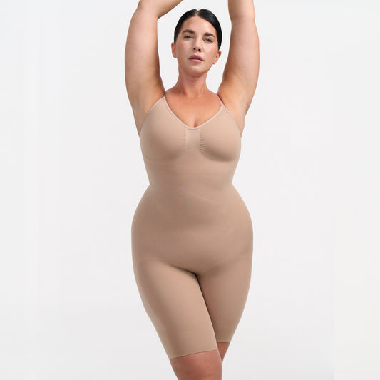 Body modelujące Sculpting Shapewear z nogawkami - średni stopień modelowania