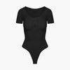 Bodysuit Sculpting Shapewear T-Shirt mit String