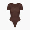 Body reductor moldeador estilo camiseta con tanga