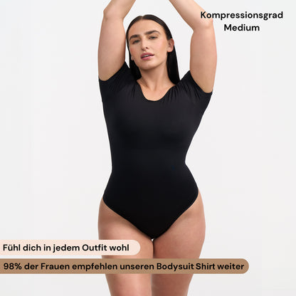 Bodysuit string sculpting shapewear shirt