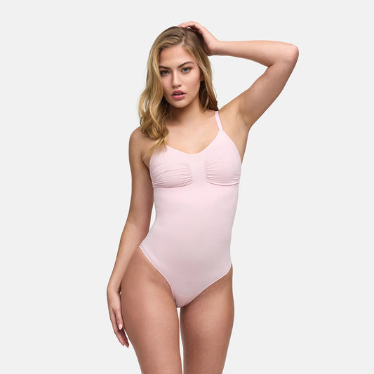 Slip Detaylı Şekillendirici Body