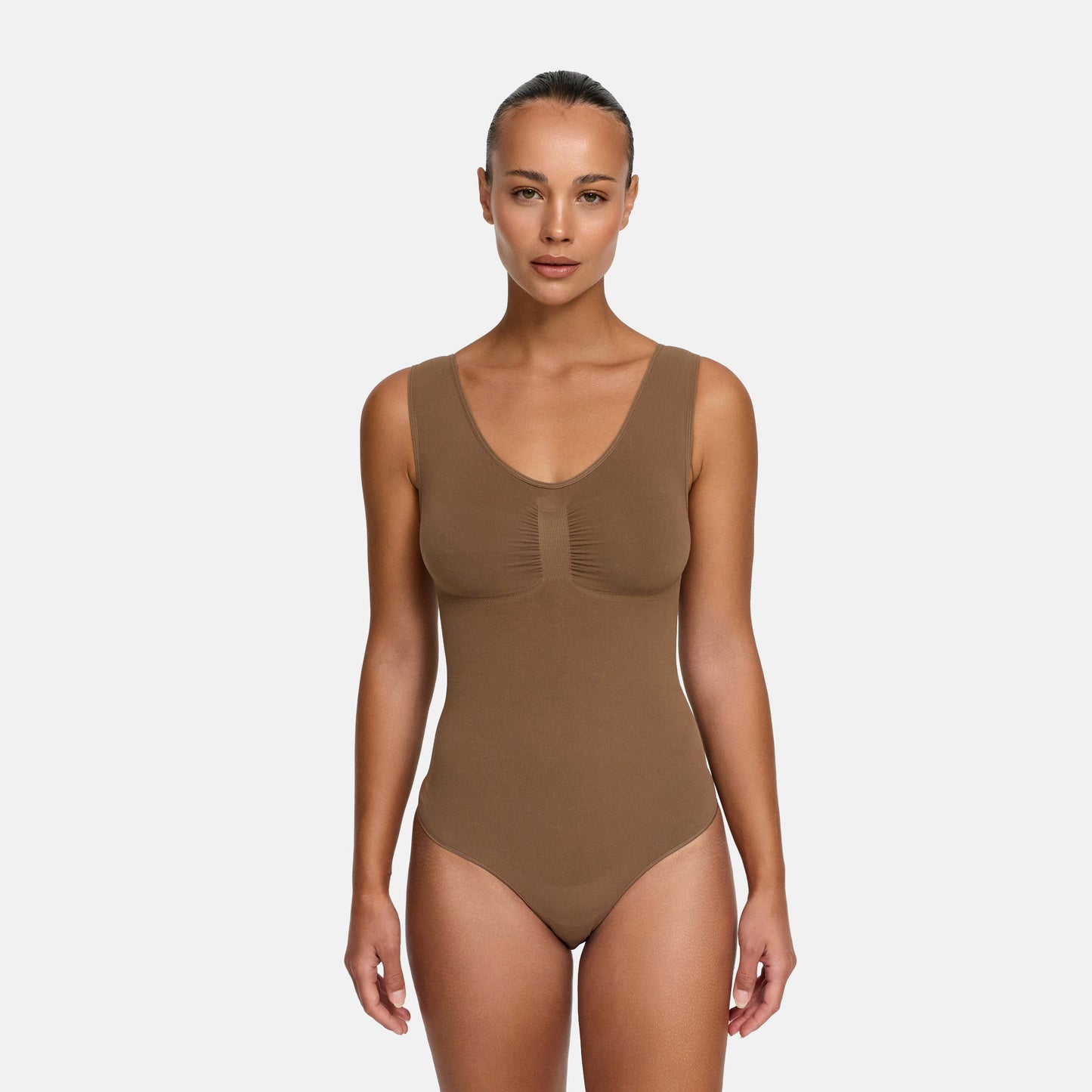 Tank Bodysuit Sculpting Shapewear mit String