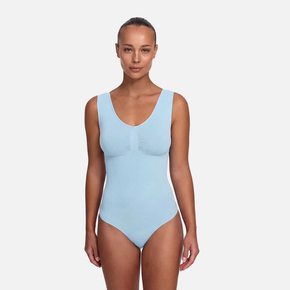 Modelujący body typu tank z wycięciem typu string - Wyprzedaż