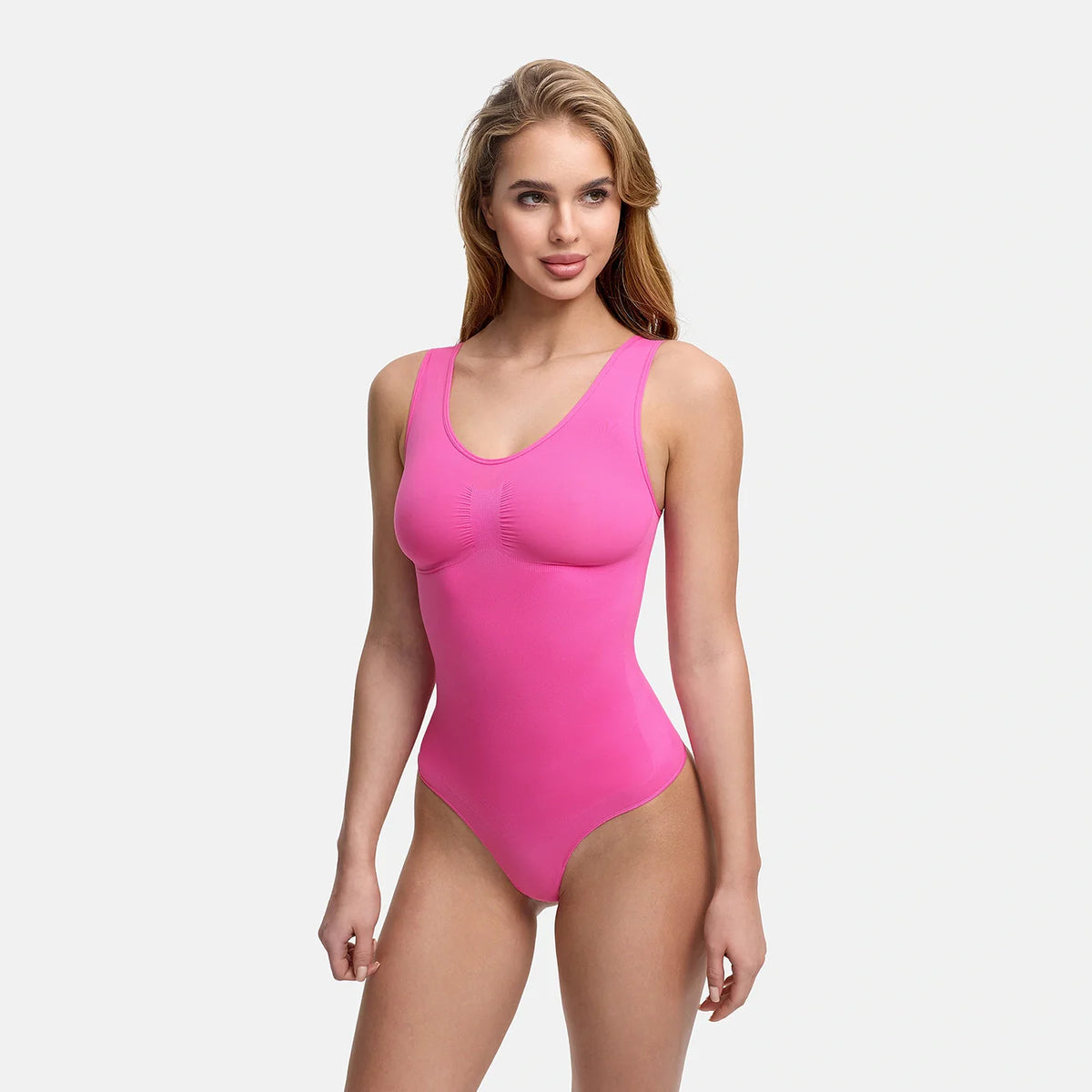 Modelujący body typu tank z wycięciem typu string - Wyprzedaż