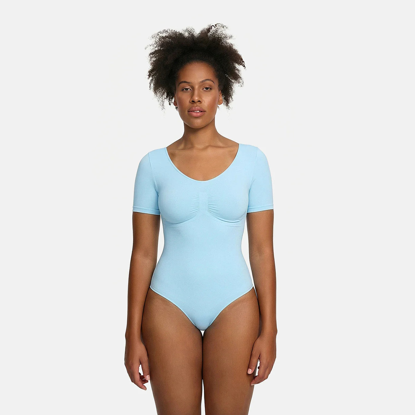 Body T-shirt modellante con slip