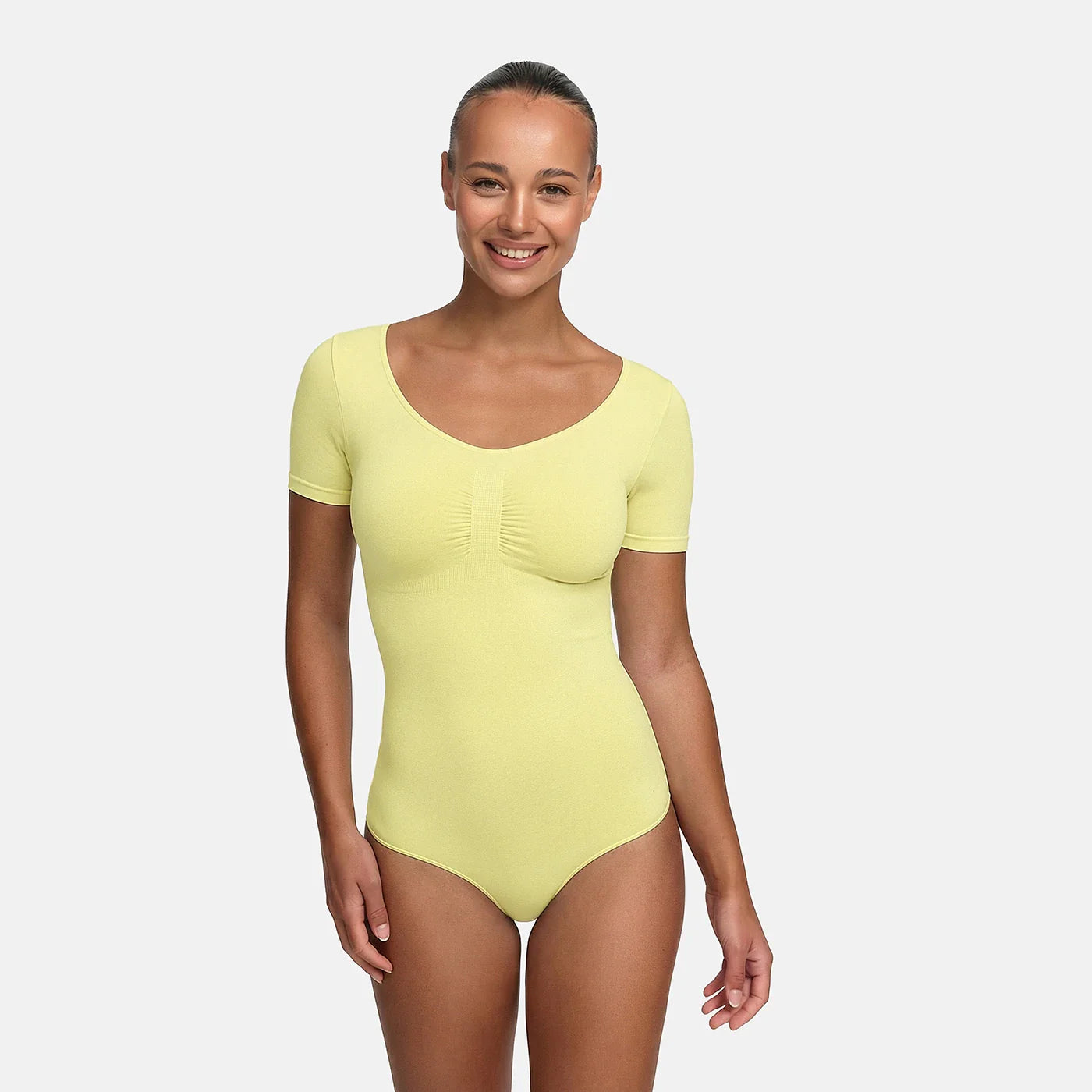 Body T-shirt modellante con slip