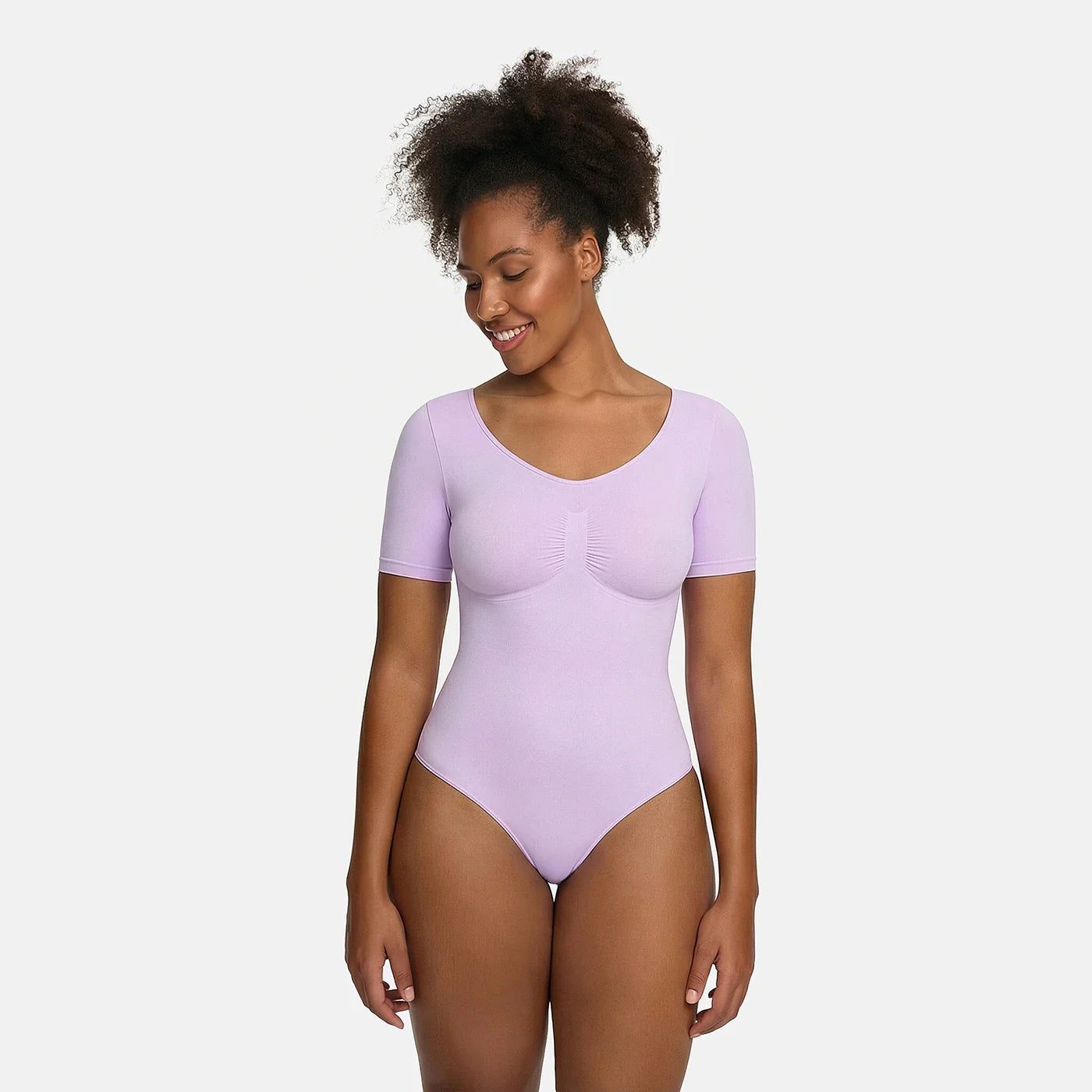 Body T-shirt modellante con slip