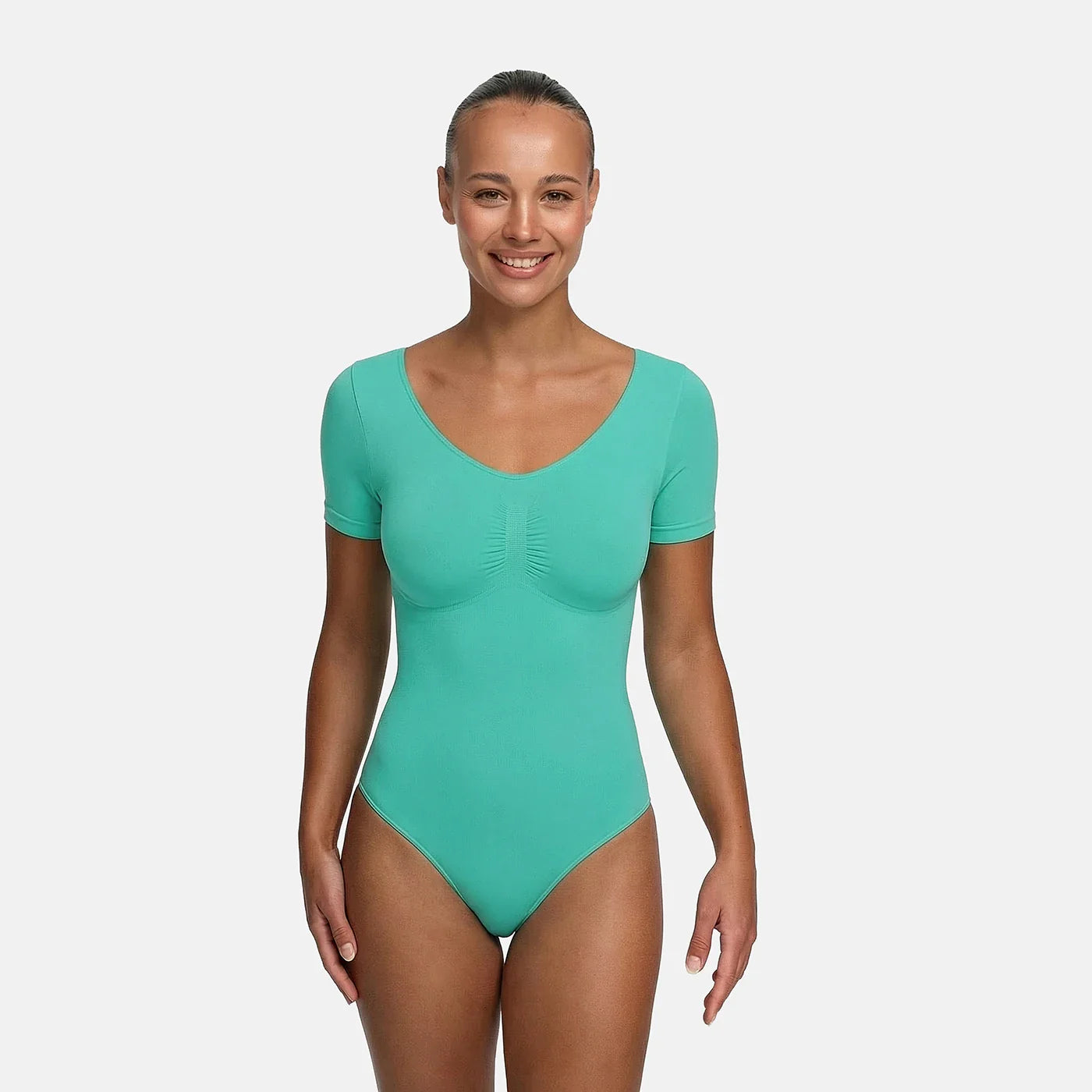 Body T-shirt modellante con slip