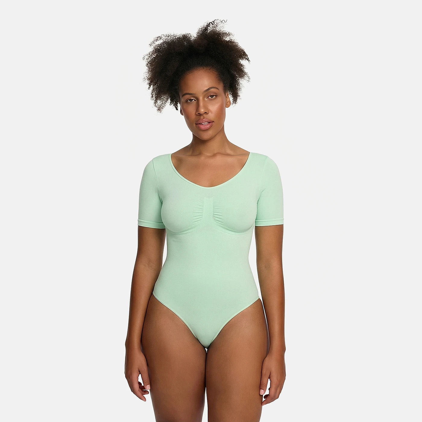 Body T-shirt modellante con slip