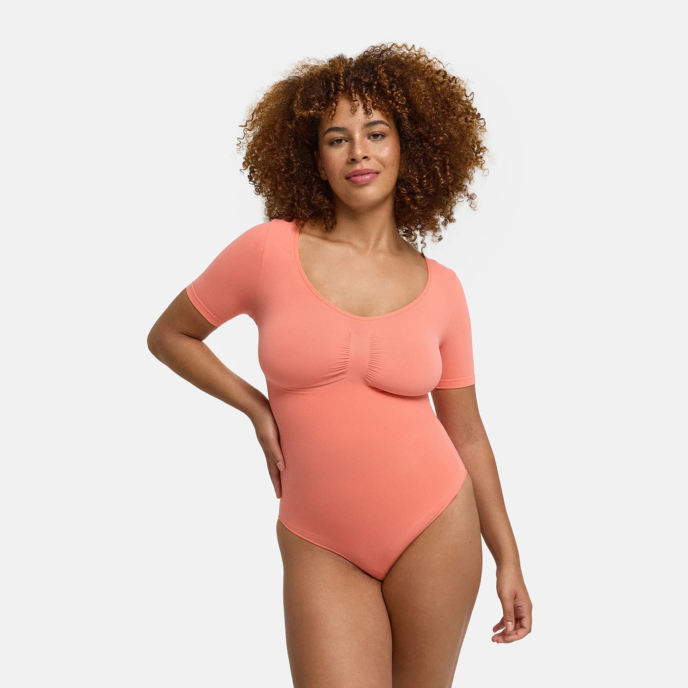 Body T-shirt modellante con slip