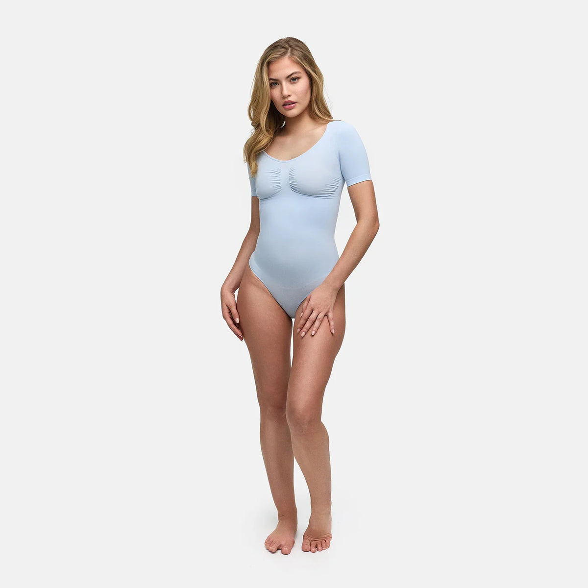 T-Shirt Bodysuit Sculpting Shapewear mit Slip - 4 for 2