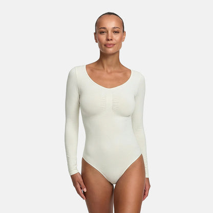 Bodysuit Sculpting Shapewear Longsleeve mit Slip - 4 für 2