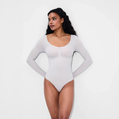 Bodysuit Sculpting Shapewear Longsleeve mit Slip - 4 für 2