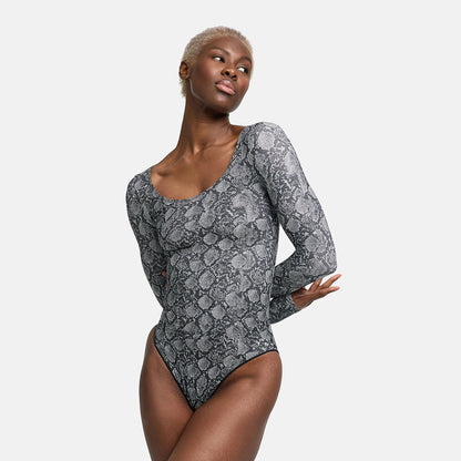 Bodysuit Sculpting Shapewear Longsleeve mit Slip - 4 für 2