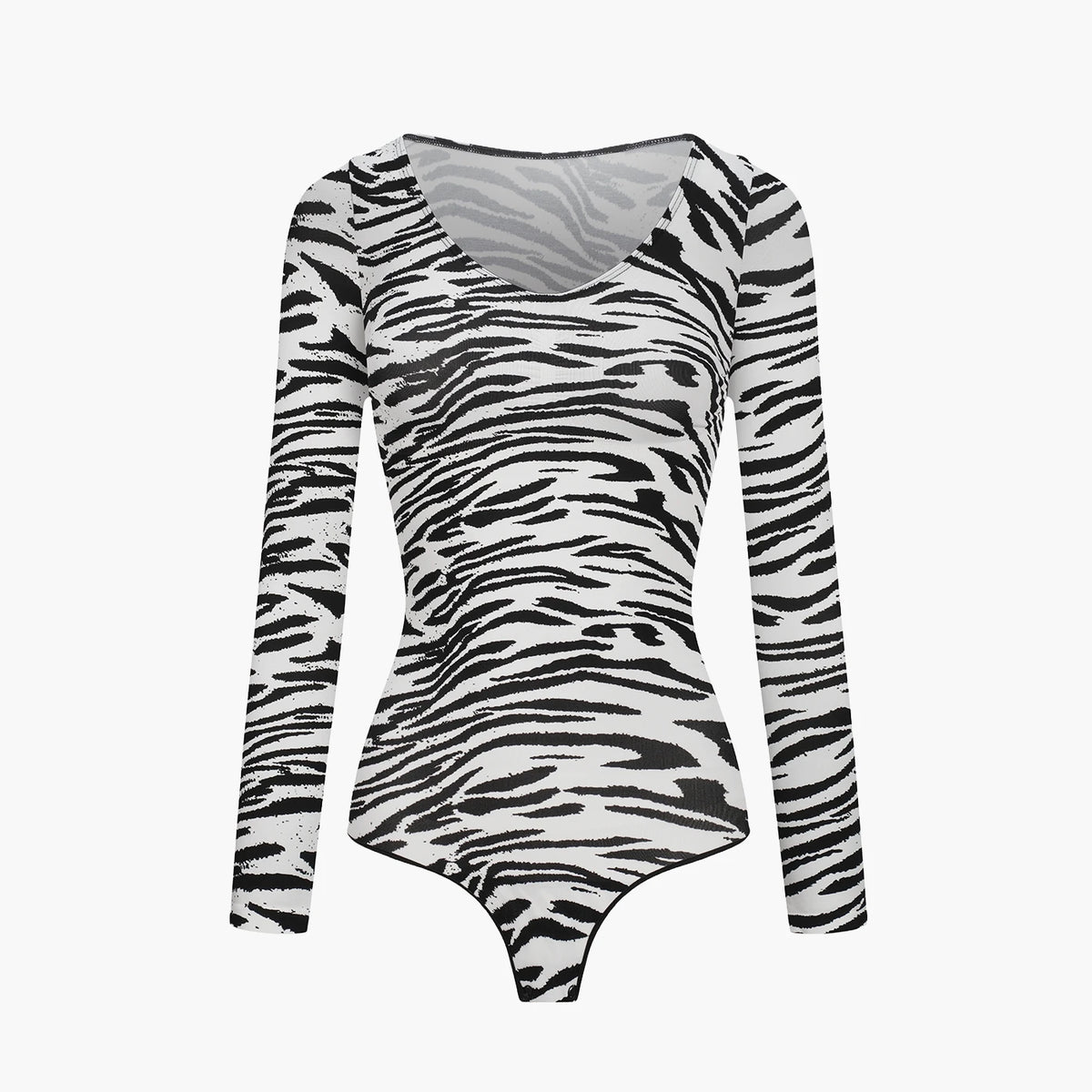 Bodysuit Sculpting Shapewear Longsleeve mit String - 4 for 2