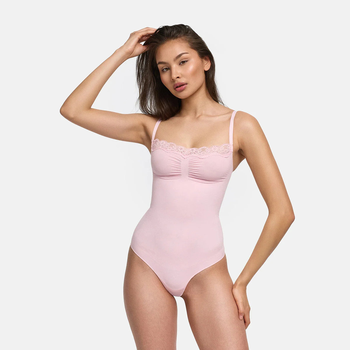 Body Reductor de Encaje con Slip