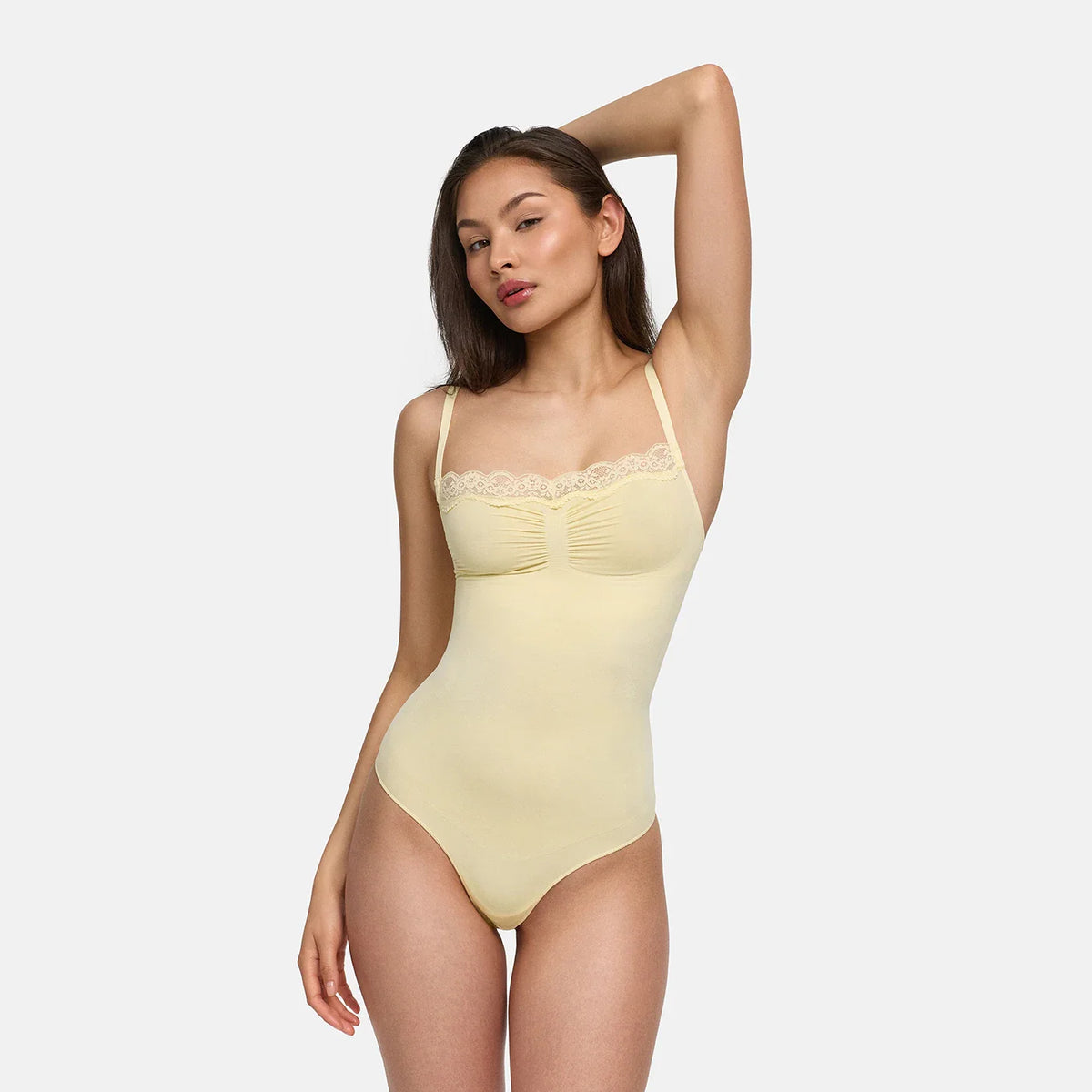 Body Reductor de Encaje con Slip