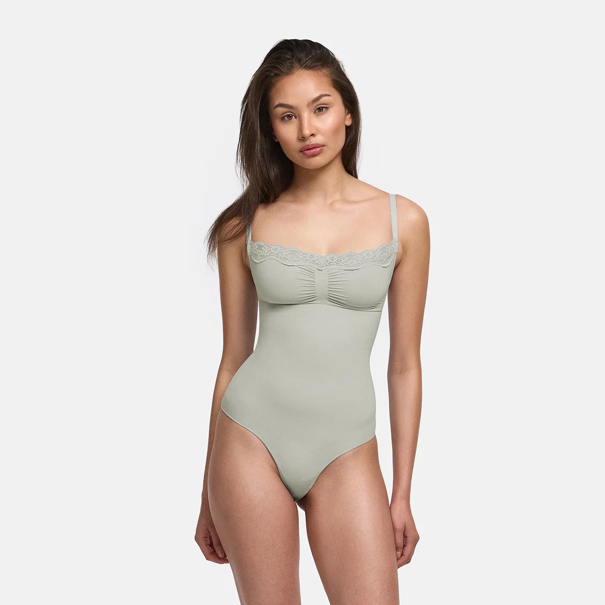 Body Reductor de Encaje con Slip