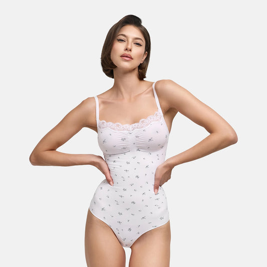 Body Reductor de Encaje con Tanga