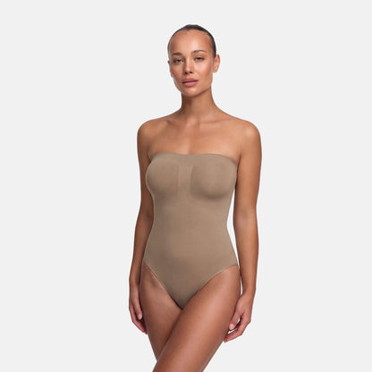Body Reductor Sculpting sin Tirantes con Tanga - Early Access