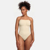 Body bez ramiączek modelujące shapewear ze stringami