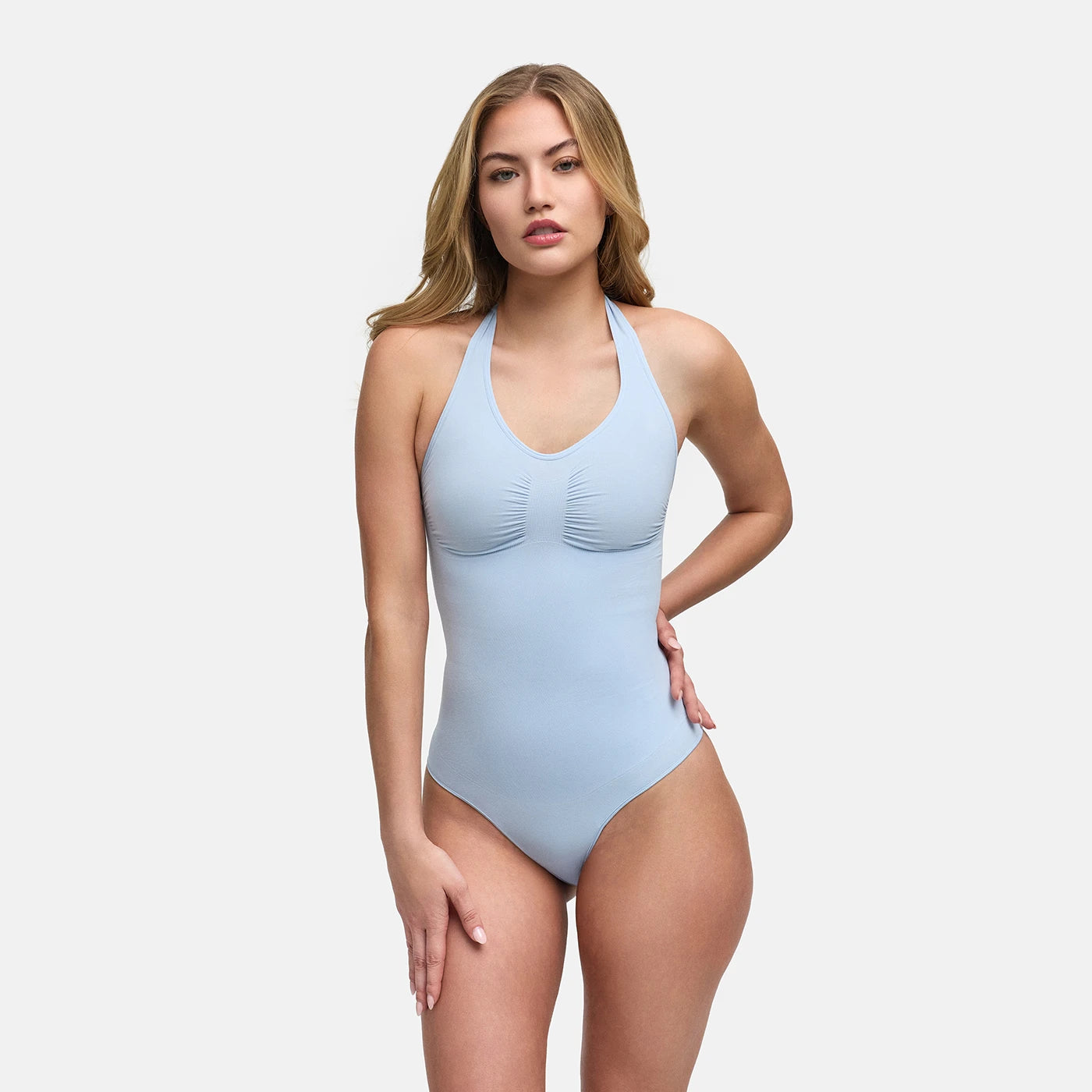 Shapewear a lupetto con perizoma