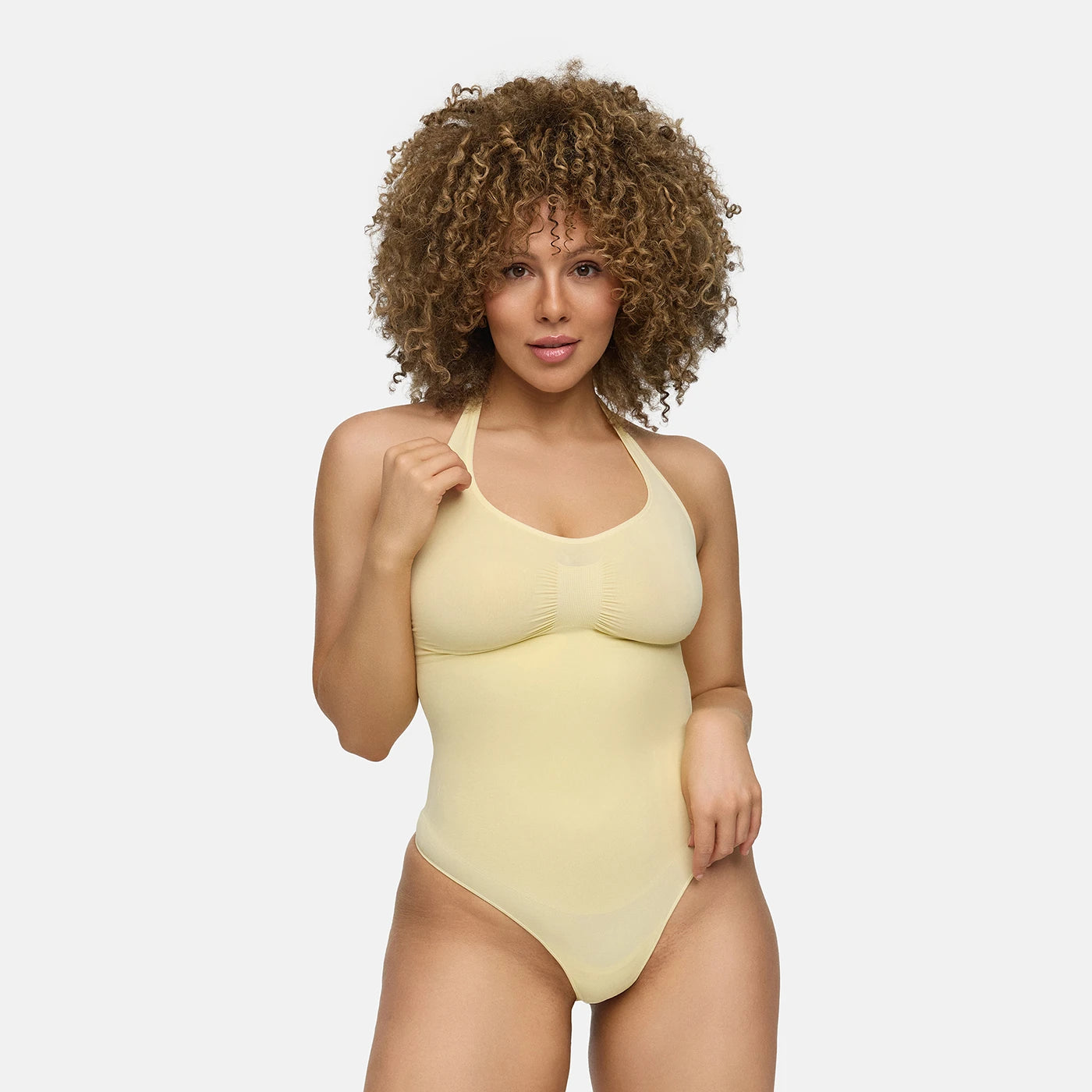 Shapewear a lupetto con perizoma