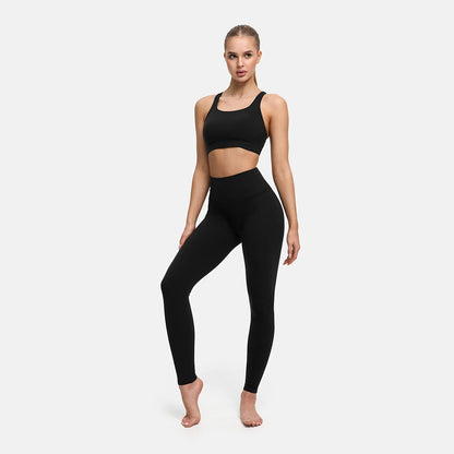 Leggings sagomati con vita alta