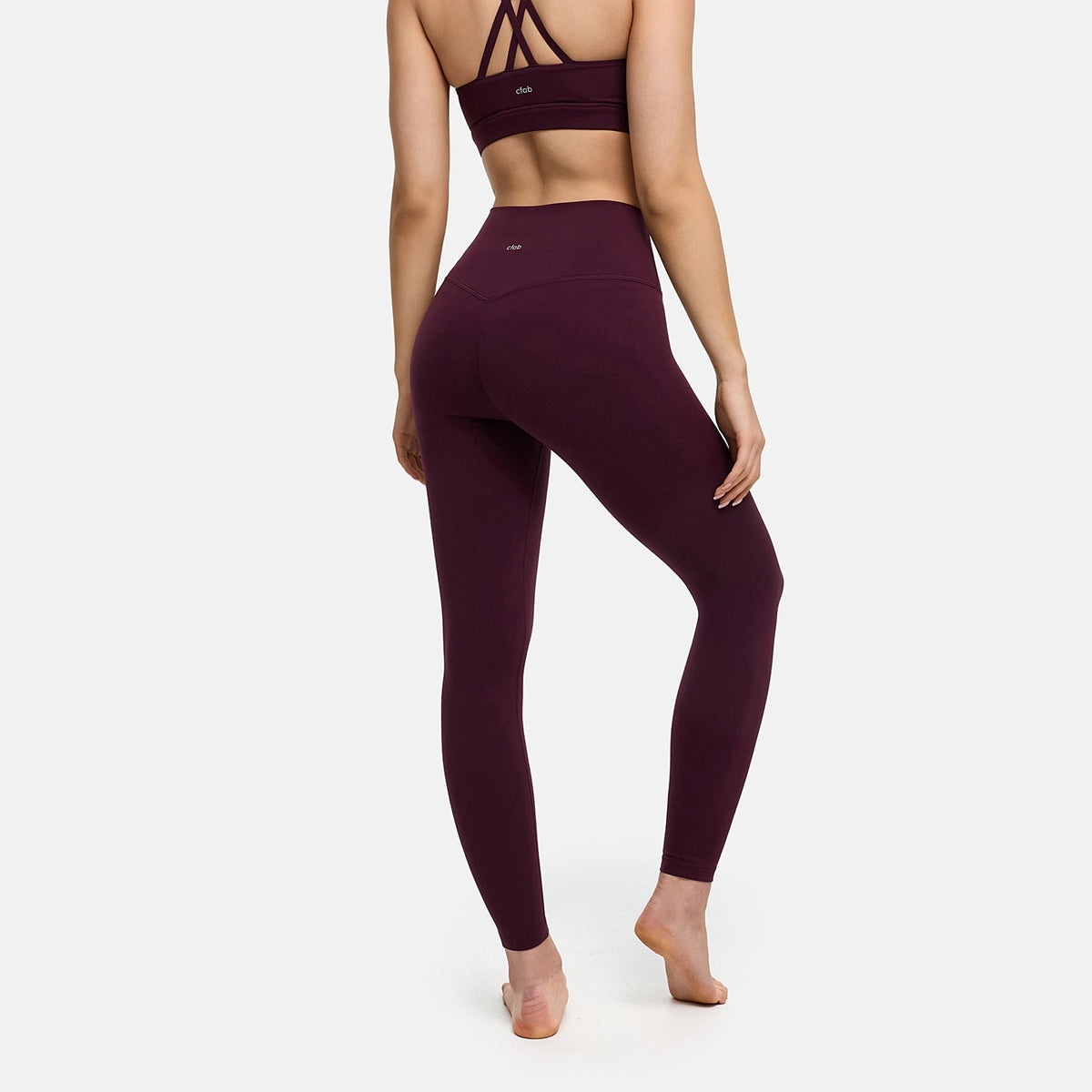 Leggings sagomati con vita alta