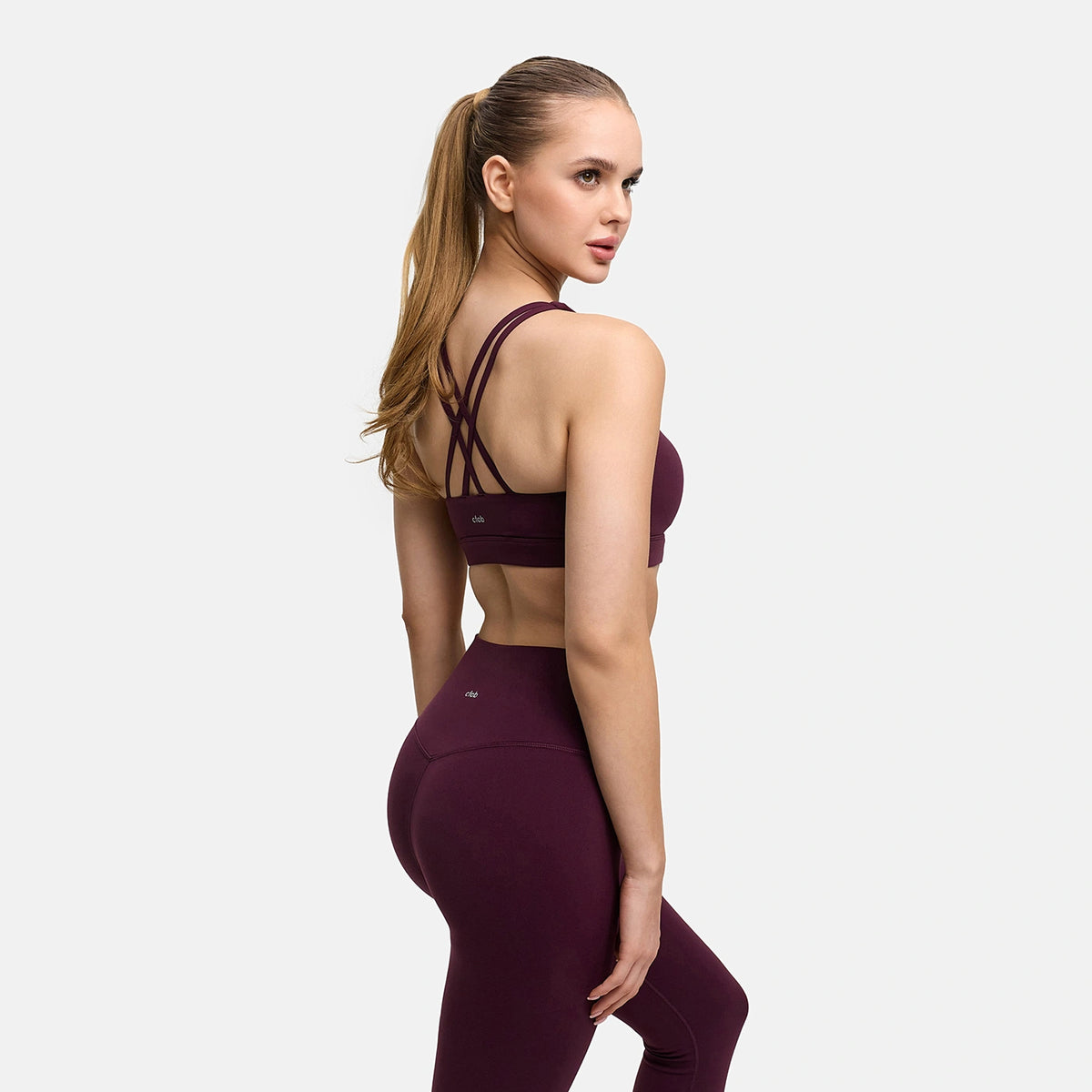 Leggings sagomati con vita alta