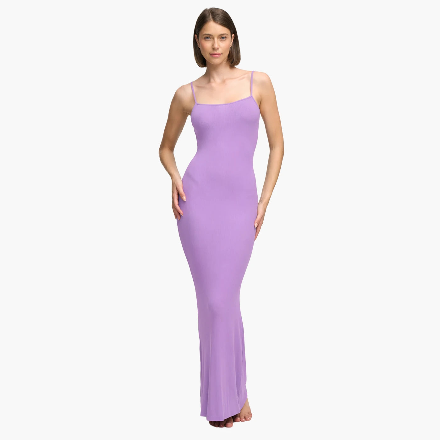Ribbed Cami Maxikleid