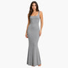 Ribbed tank top maxi dress
