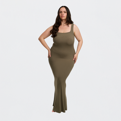 Ribbed Tank Top Maxikleid - 4 für 2