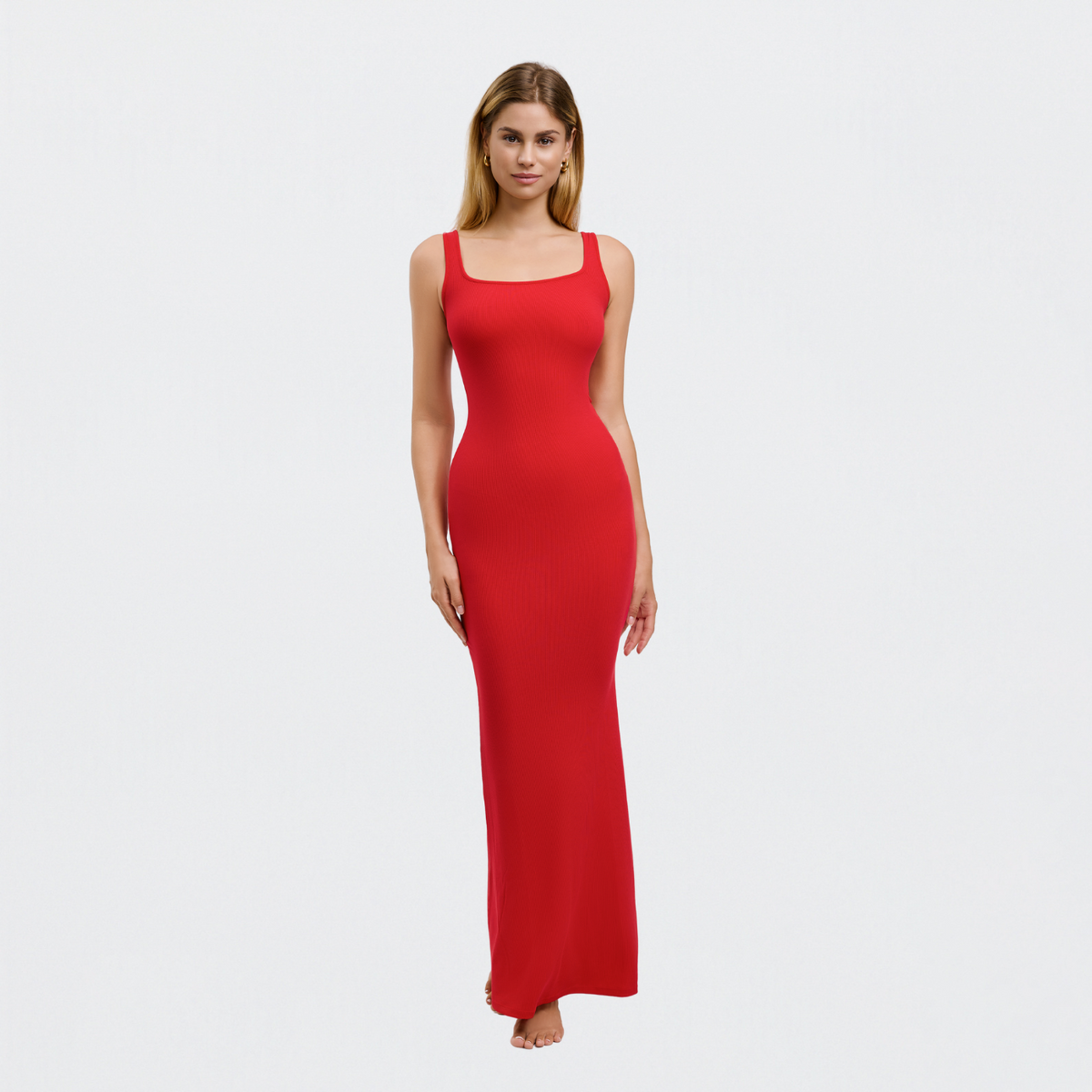 Ribbed Tank Top Maxikleid - 4 für 2