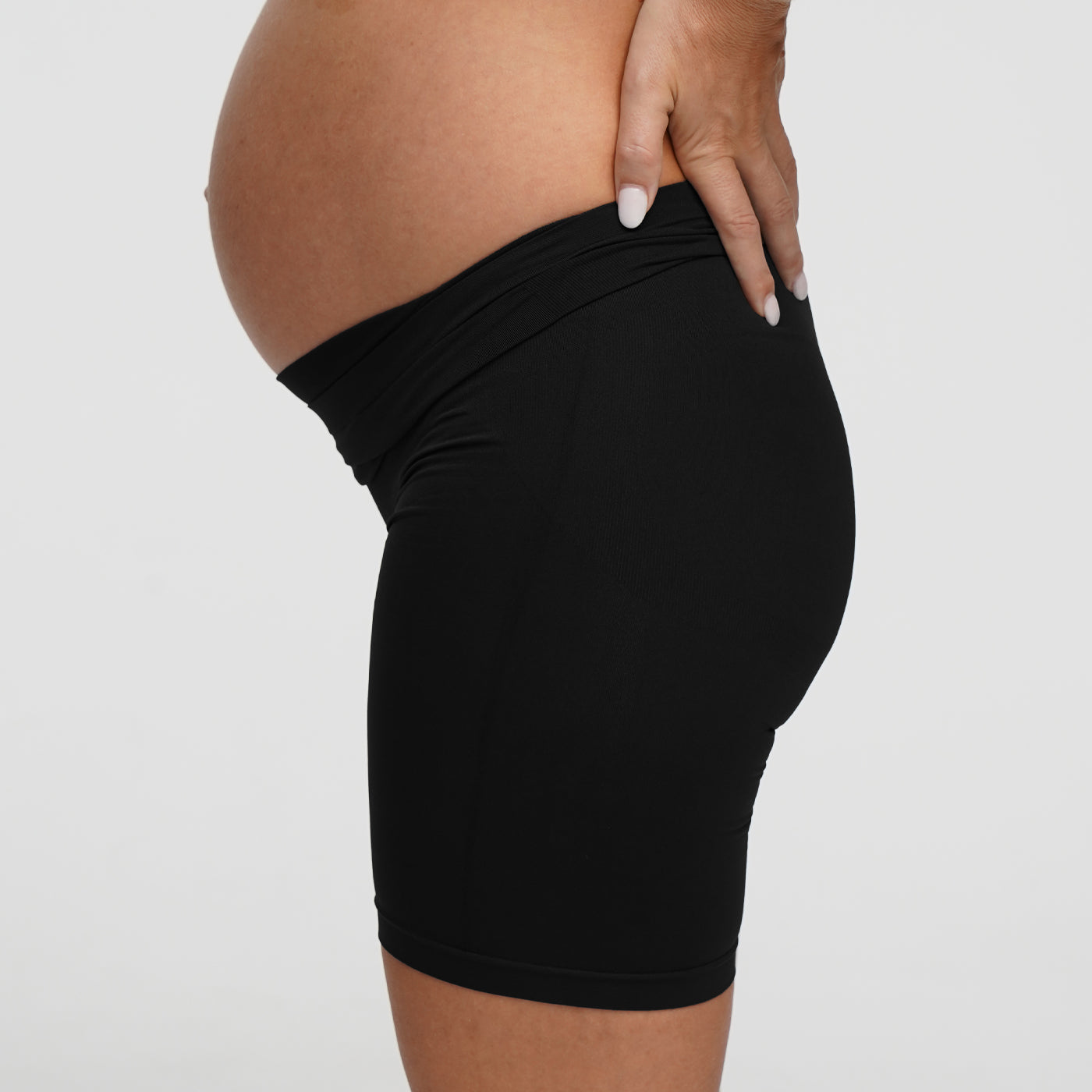 Shorts premaman seamless a vita alta