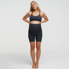 Naadloze zwangerschapsshort met hoge taille