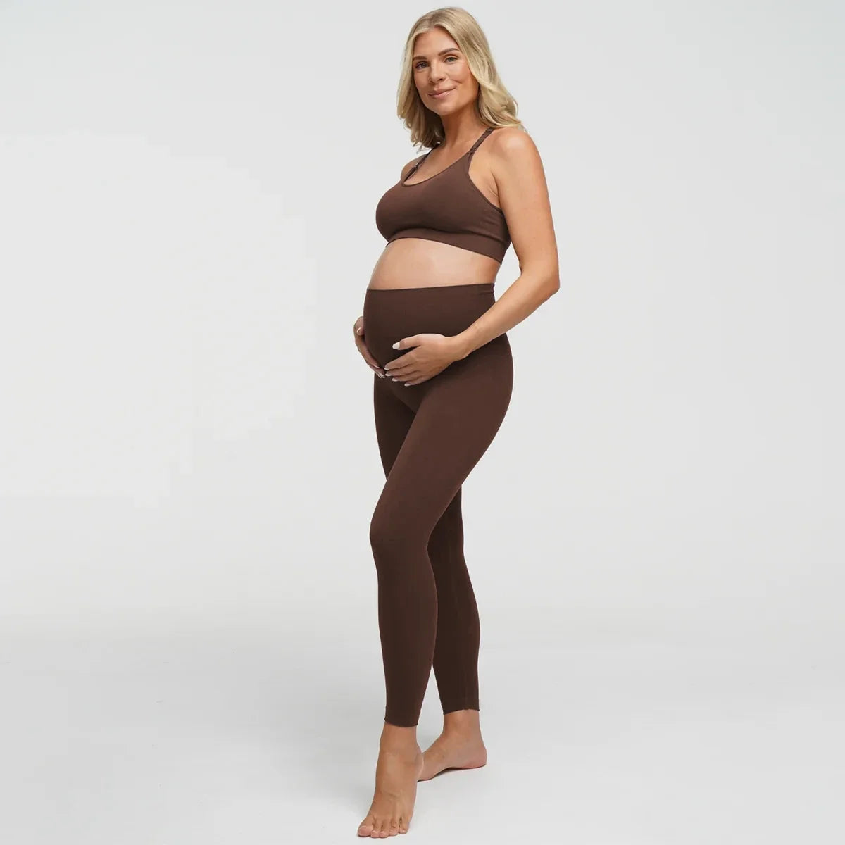 Seamless Umstandsleggings - 4 für 2