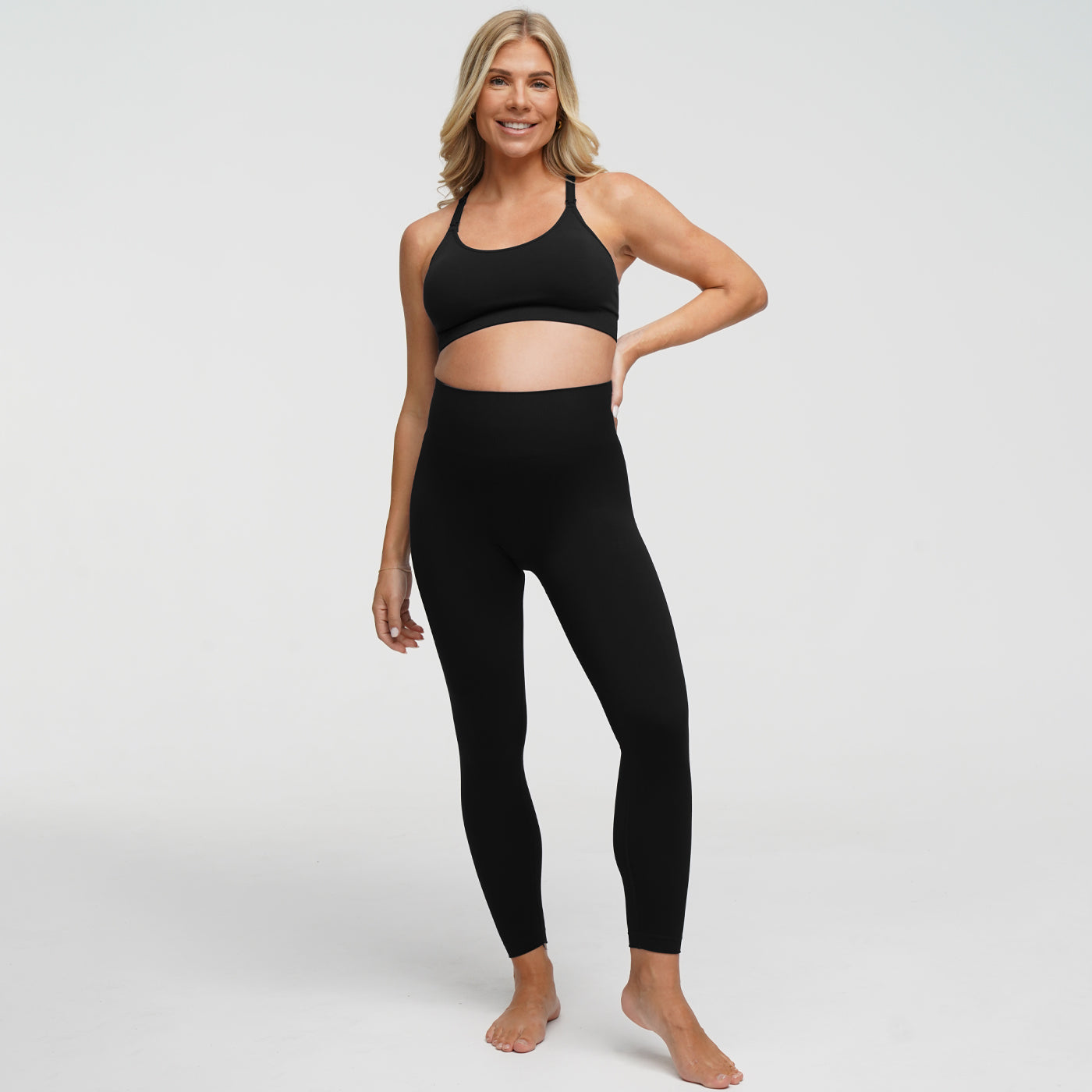 Reggiseno per allattamento seamless con supporto per la schiena