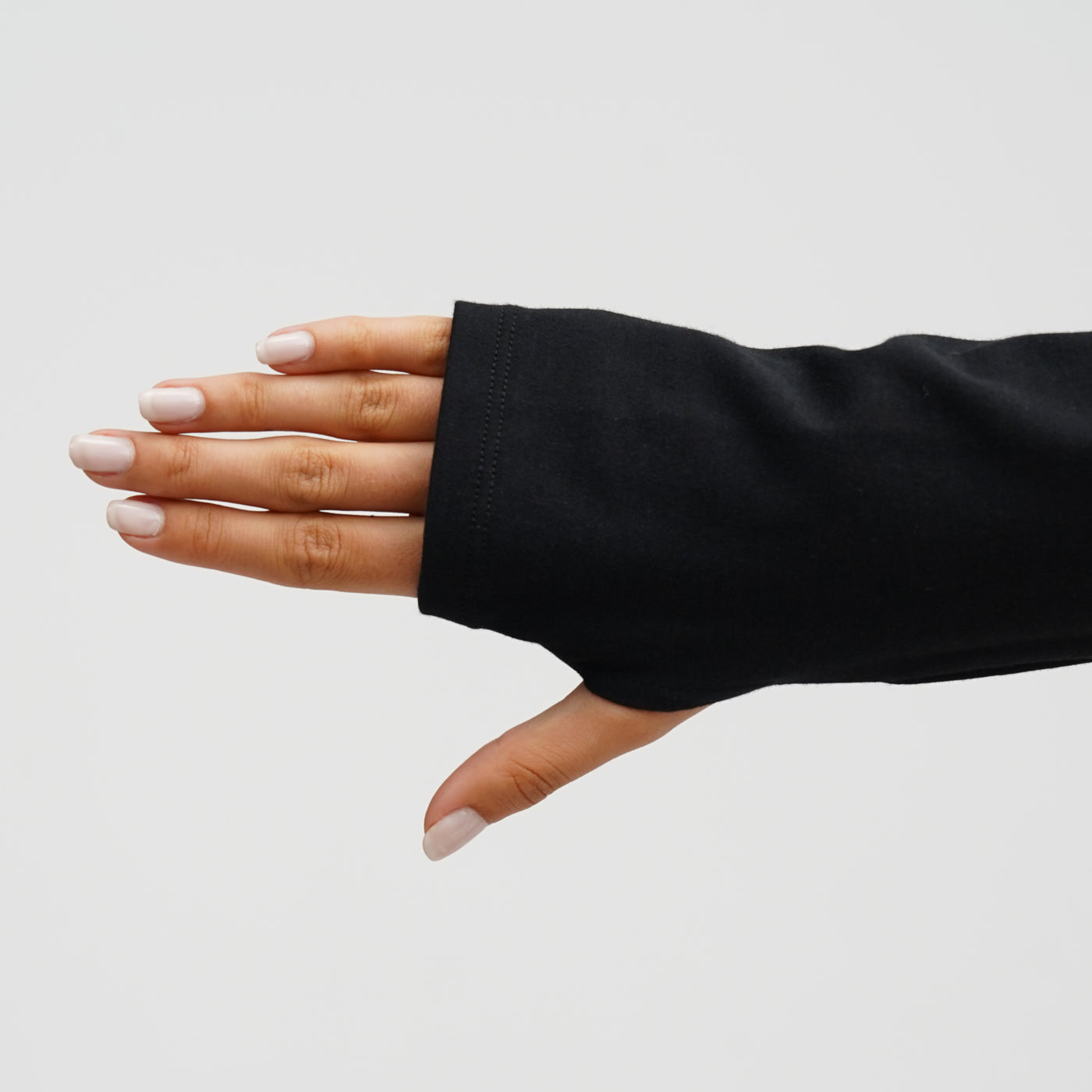 Giacca in cotone con zip dal taglio aderente