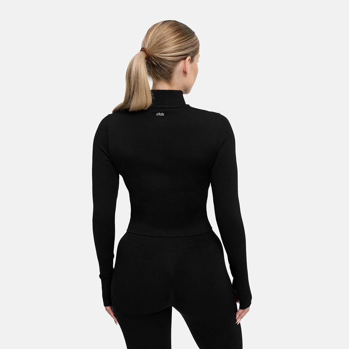 Chaqueta ContourLift Seamless con cremallera