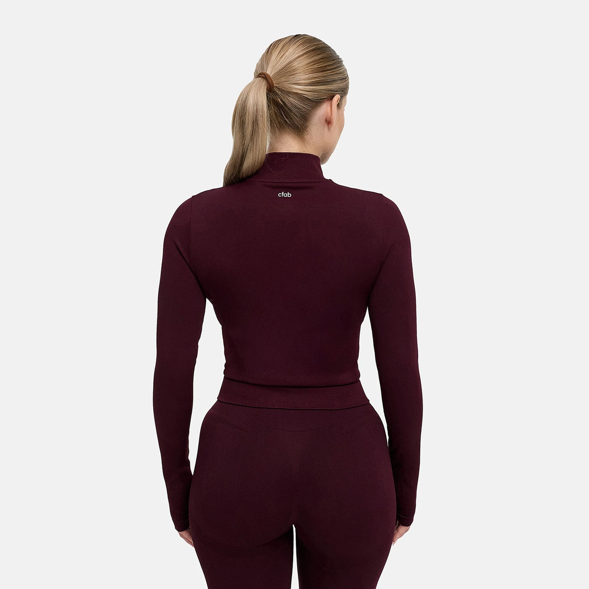 Chaqueta ContourLift Seamless con cremallera