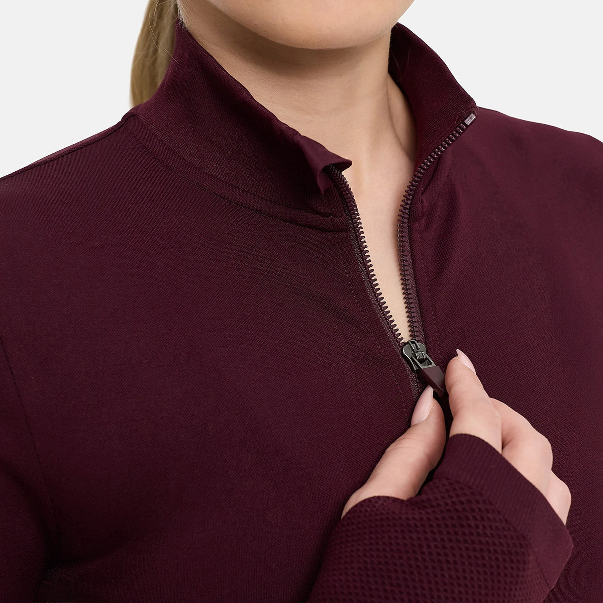 Chaqueta ContourLift Seamless con cremallera